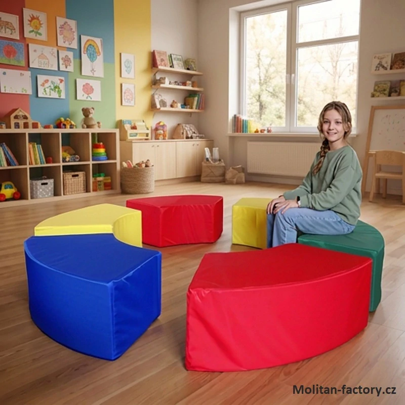Molitanová souprava 6ks velkých sedáků - Viki