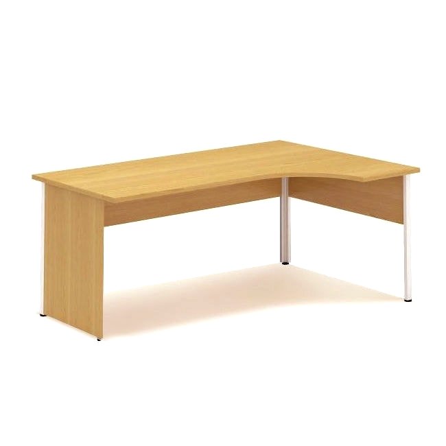 Rohový stůl ALFA 100 180×120 cm pravý