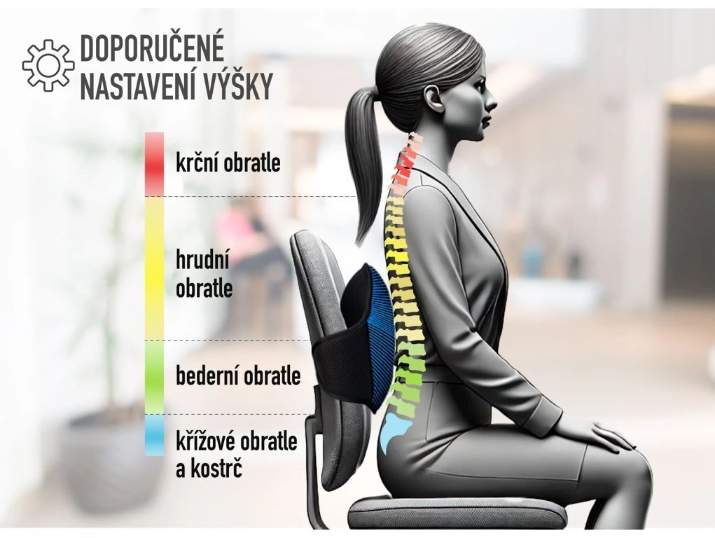 Ergonomický nafukovací polštář Dynasit ERGOLIFT - Šedý