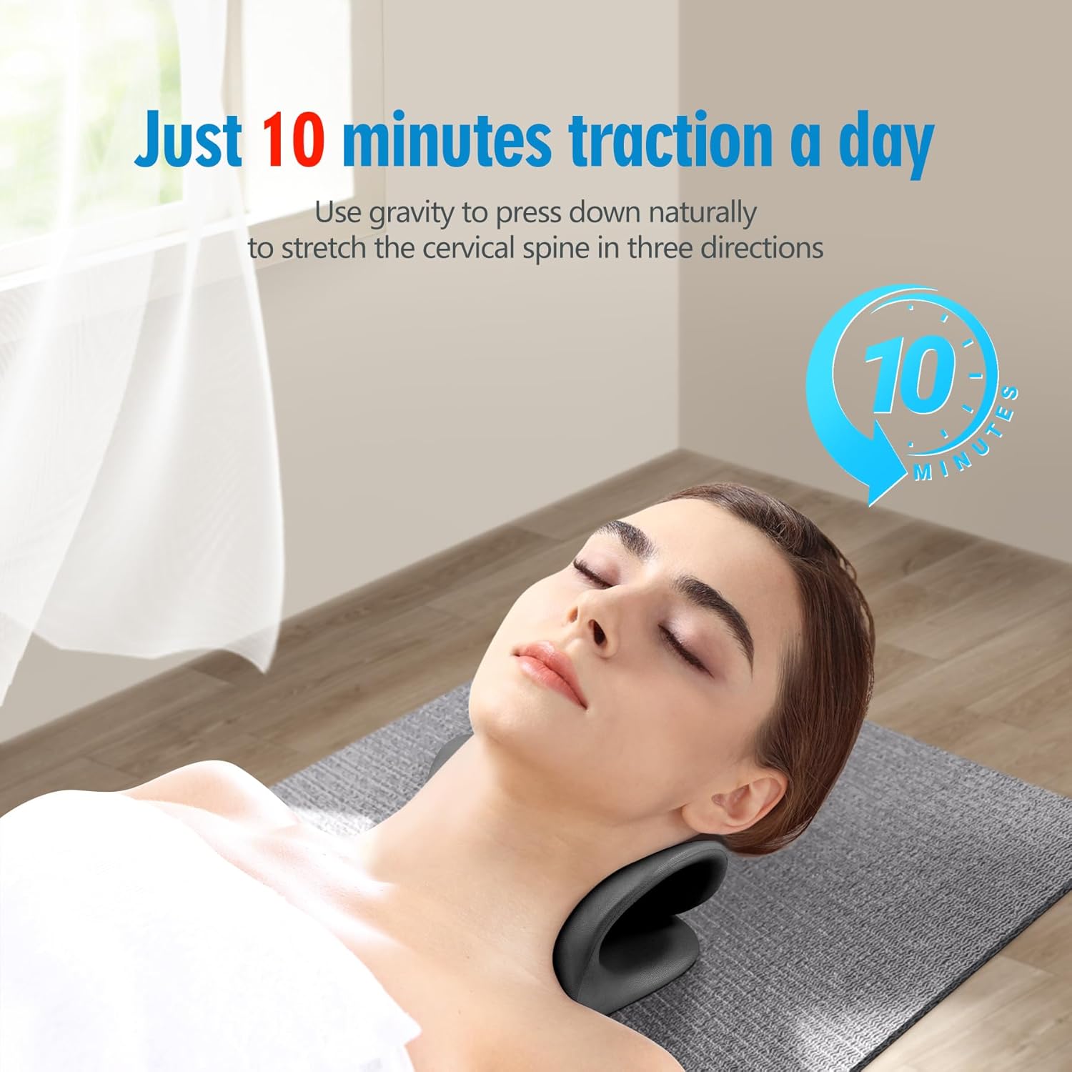 Comfyra - Relaxátor krku a ramen pro úlevu a uvolnění svalů včetně temporomandibulárního kloubu