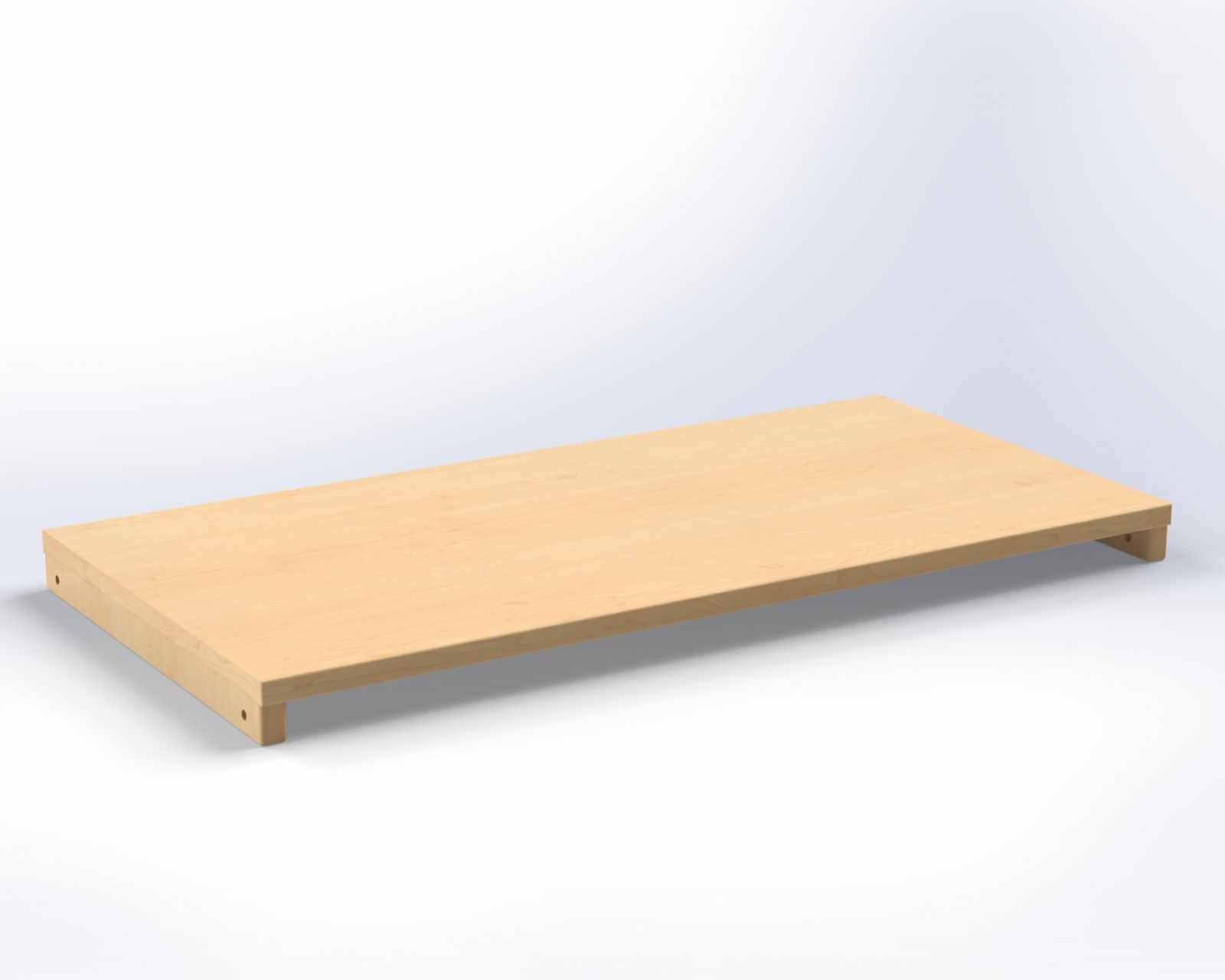 Obdélníková police MIKI PLUS 80 cm