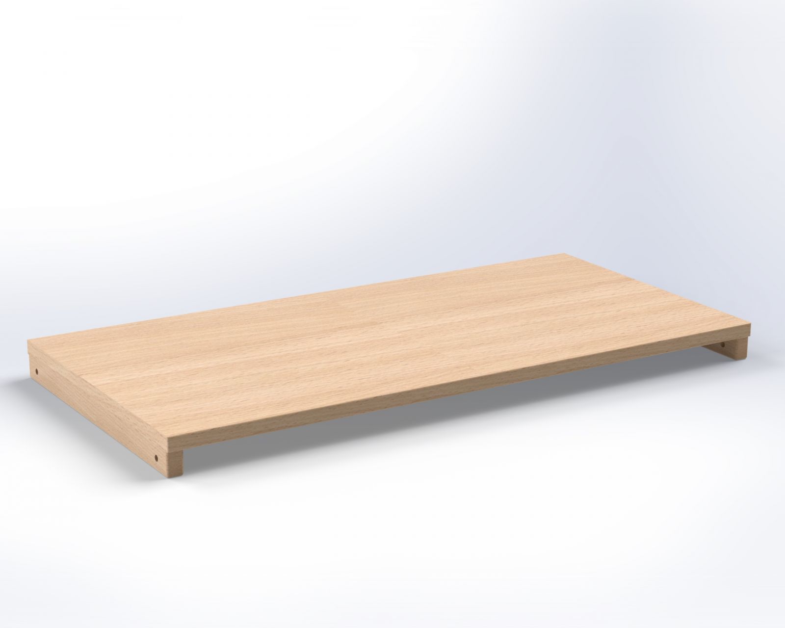 Obdélníková police MIKI PLUS 80 cm
