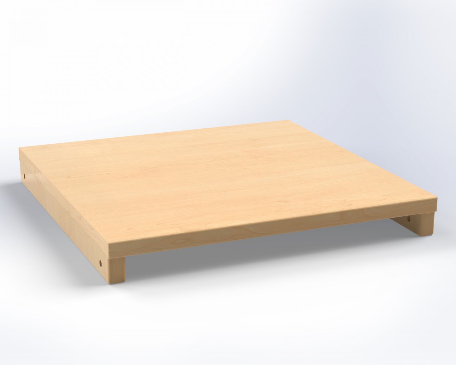 Čtvercová police MIKI PLUS 40 cm