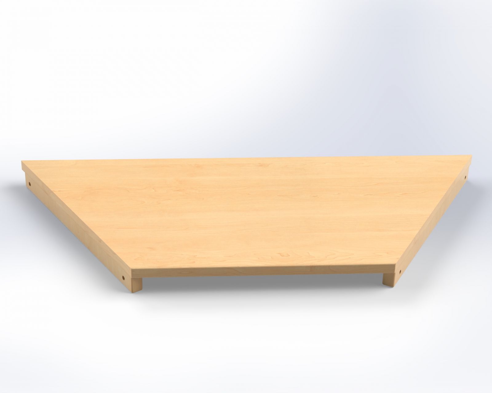 Trapézová police úhel 60° MIKI PLUS