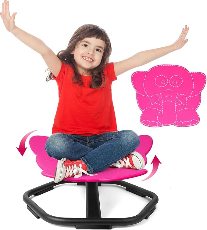 Terri - Ergonomická dětská otočná židle o 360° - fyzická koordinace a rovnováha