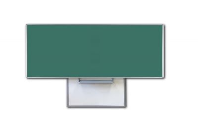 Jednolistá tabule na pojezdu zelená - 280x100cm