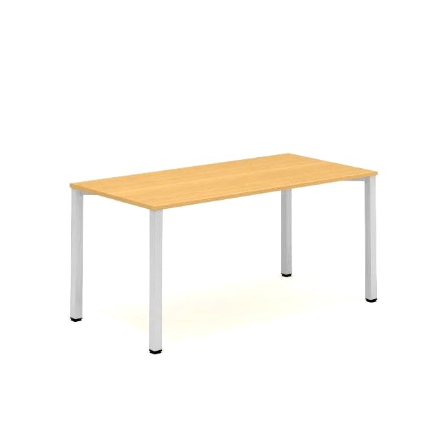 Psací stůl ALFA 200 na kovových nohách 160×80 cm