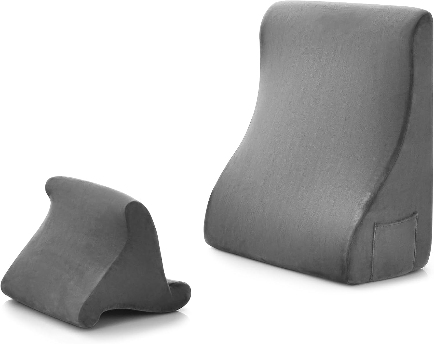 Cowa - ergonomický polštář na čtení se stojánkem na tablet ze studené pěny