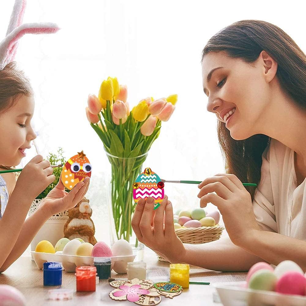 Velký set - dřevěné výřezy Velikonoce k tvoření a malování - 264 kusů