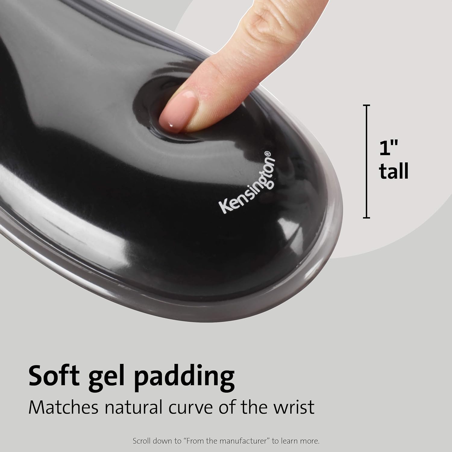 Kensington® Duo Gel Mouse Pads - modrá