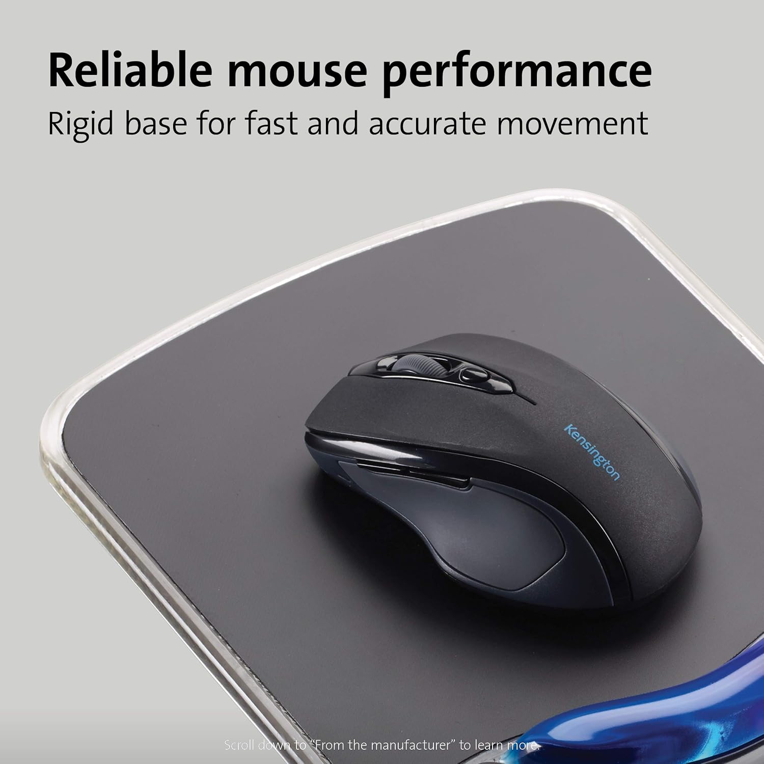 Kensington® Duo Gel Mouse Pads - modrá