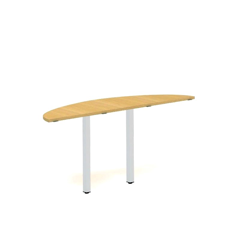 Jednací prvek ALFA 100 včetně nohou pro stůl široký 2×80 cm