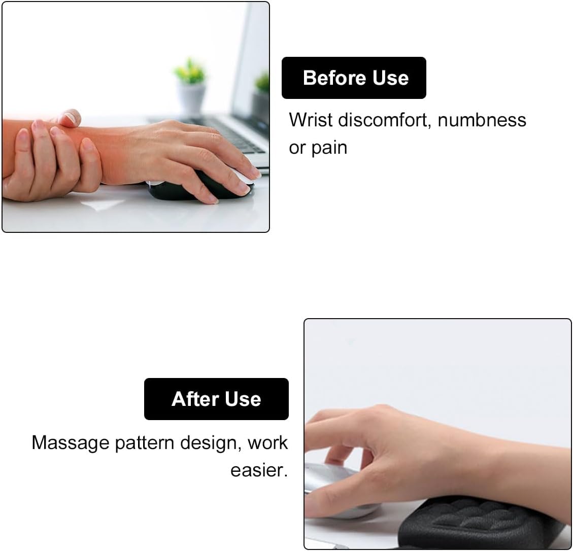 Ergonomická podložka s masírujícími drážkami a výplní z paměťové pěny