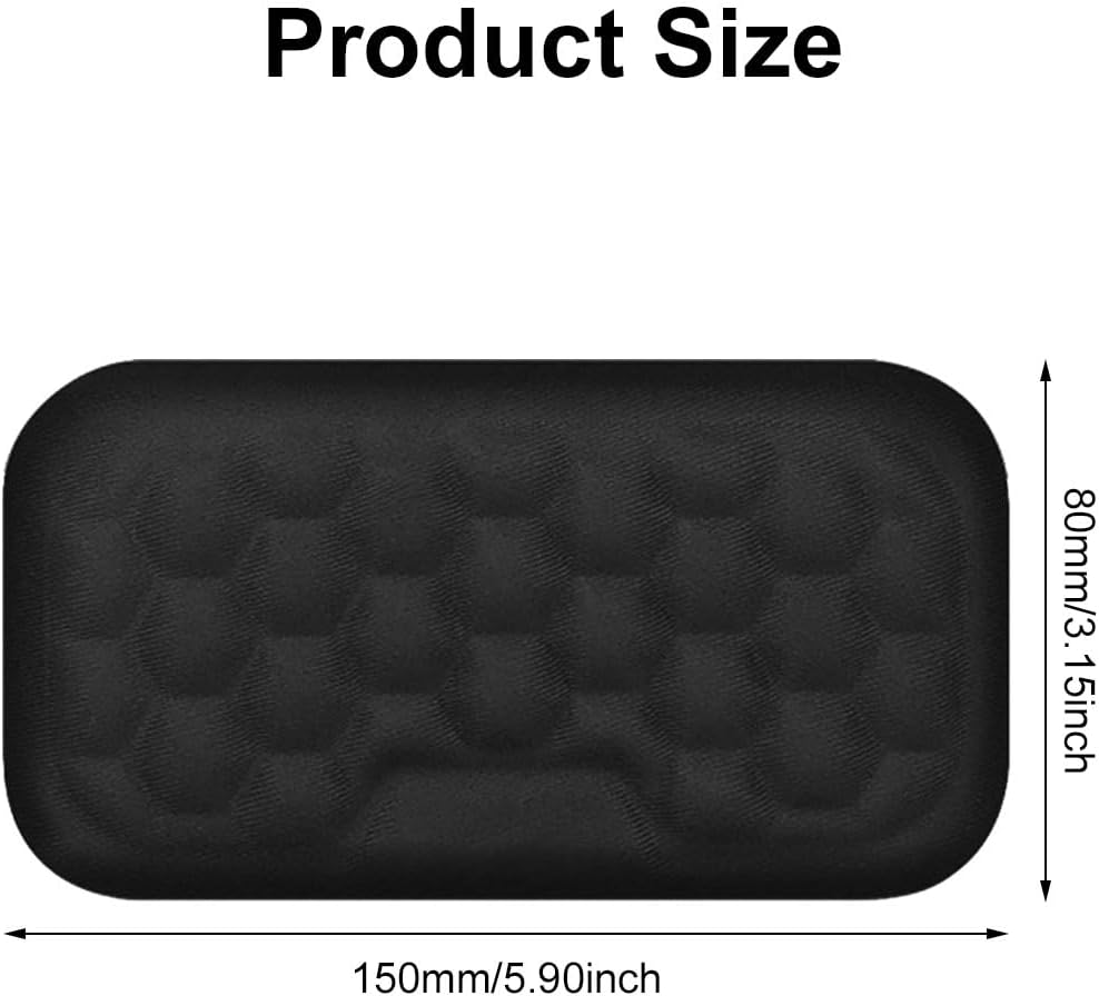 Ergonomická podložka s masírujícími drážkami a výplní z paměťové pěny