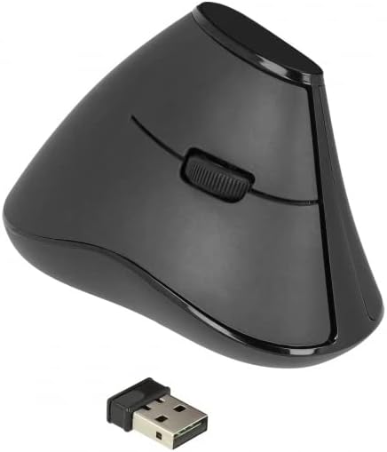 Delock - ergonomická vertikální myš - bezdrátová