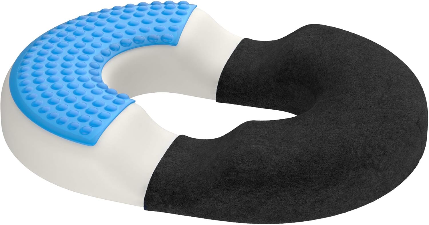 Bonmedico® Hemorrhoid - terapeutický podsedák standart z paměťové pěny a gelu
