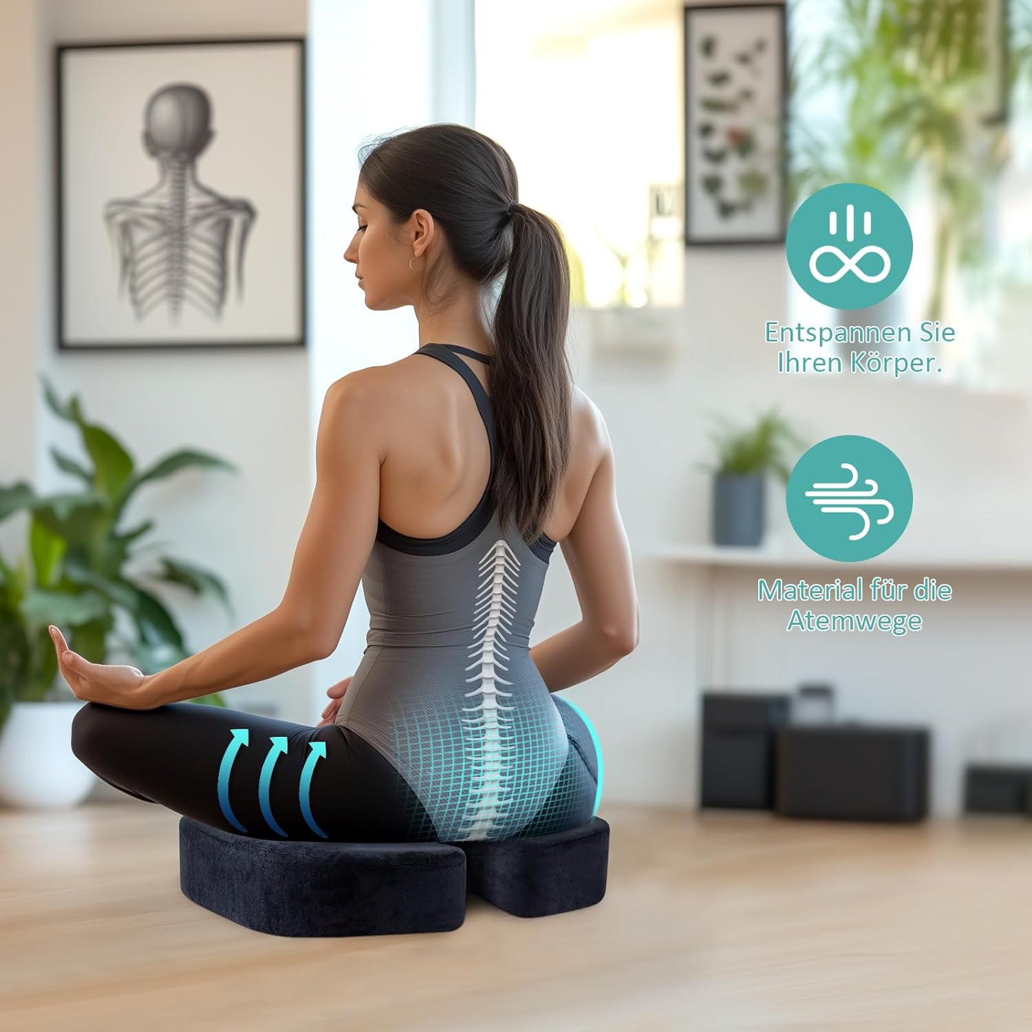 Morton - ergonomický podsedák k zmírnění bolesti zad a ischiasu