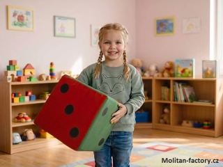 Molitanová hrací kostka - Kamila