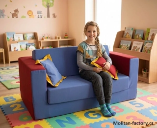 Molitanová sedačka rozkládací Linda - více variant