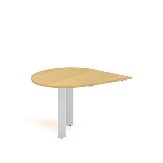 Jednací prvek ALFA 305 Round včetně nohou 120 cm, levý