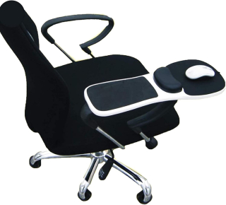 Tyxty - ergonomická loketní opěrka zápěstí a podložka pro myš - též chrání zrak před krátkozrakostí
