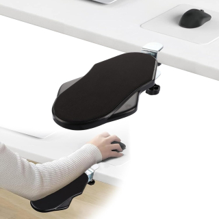 Akla - ergonomická opěrka lokte, vyvažující zápěstí a otočná o 180°