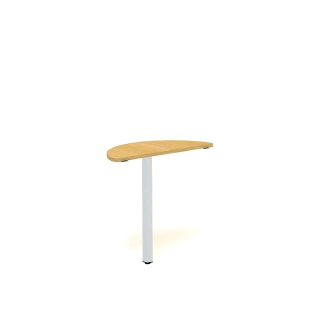 Jednací prvek ALFA 100 včetně nohy pro stůl široký 80 cm