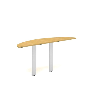Jednací prvek ALFA 200 včetně nohou pro stůl široký 2×80 cm