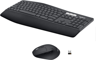 Logitech Performance - ergonomická bezdrátová sada myši s klávesnicí
